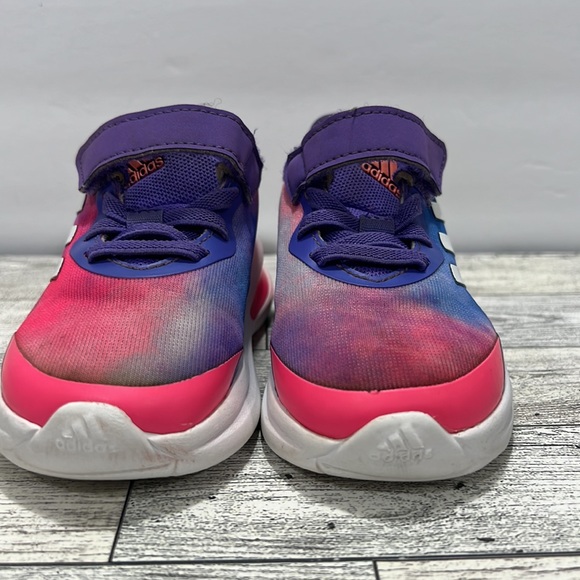 Adidas Toddler Girls FortaRun Stretch Lace Shoes - Picture 8 of 16